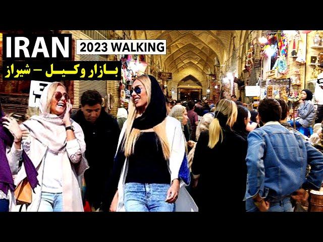 Vakil Bazaar Shiraz 2023 - حال و هوای عید و شلوغی بازار وکیل شیراز نوروز 1402