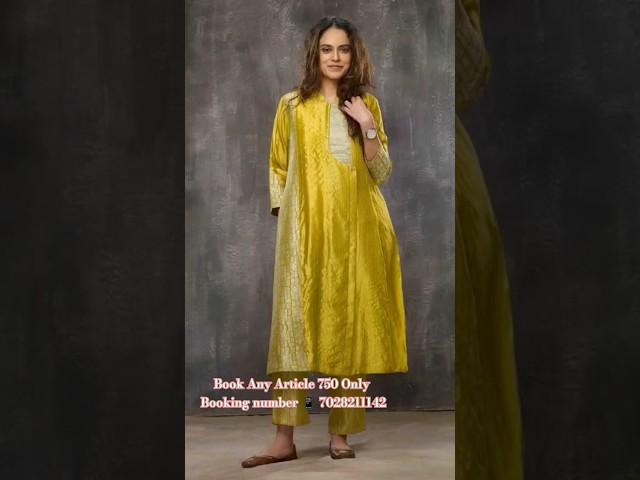 Book Any Article 750 Only #fashion #jaipuricottonsuits #jaipurikurtis #wholesaleprice #viral #shorts