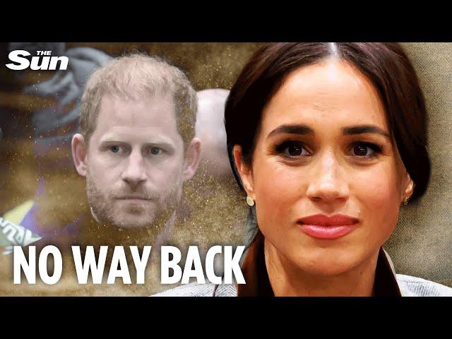 Meghan would be eviscerated if she walked out on Harry, her reputation would implode