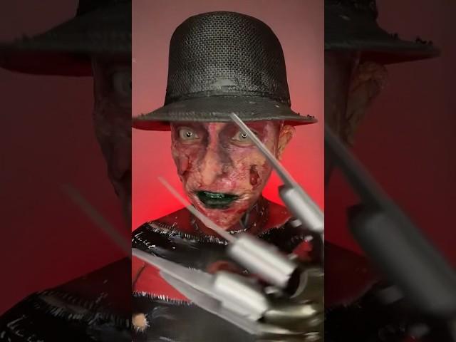 ️RatedSPG️Freddy Krueger   #makeupinspired  #elmstreethouse #freddykrueger #sfx #shorts #pachie23