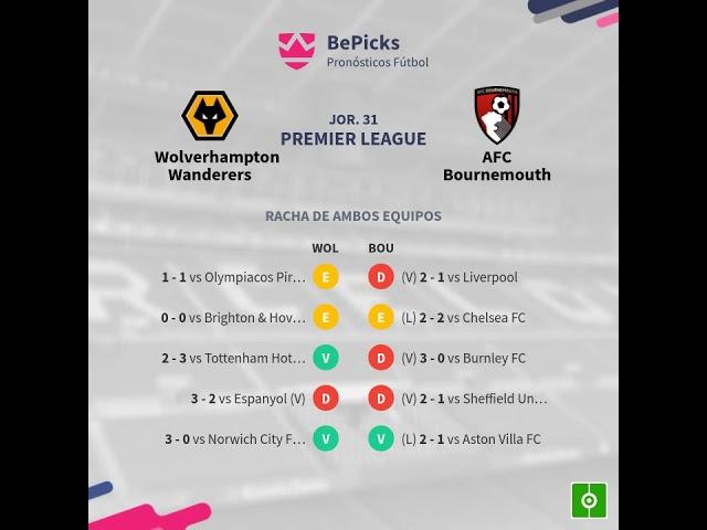 Previa Wolverhampton Wanderers vs AFC Bournemouth - Jornada 31 - Premi... - Pronósticos y...