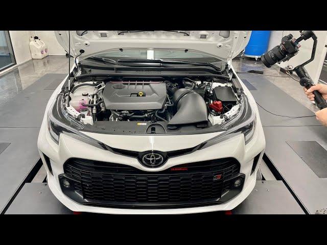 GR Corolla Eventuri Intake Dyno Testing