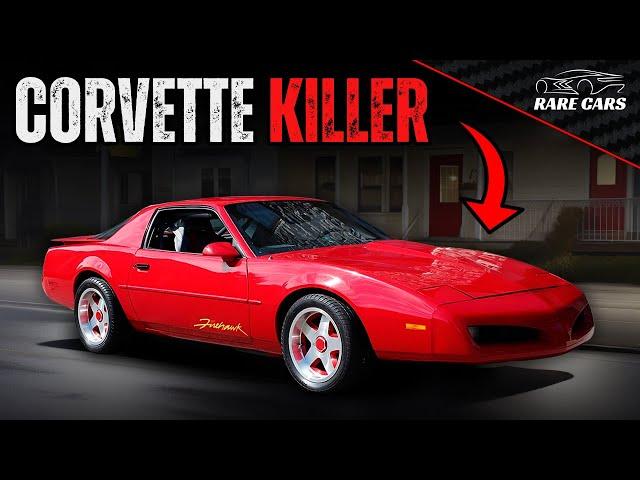 The RARE Firebird That Destroyed Corvettes - The Pontiac Firehawk