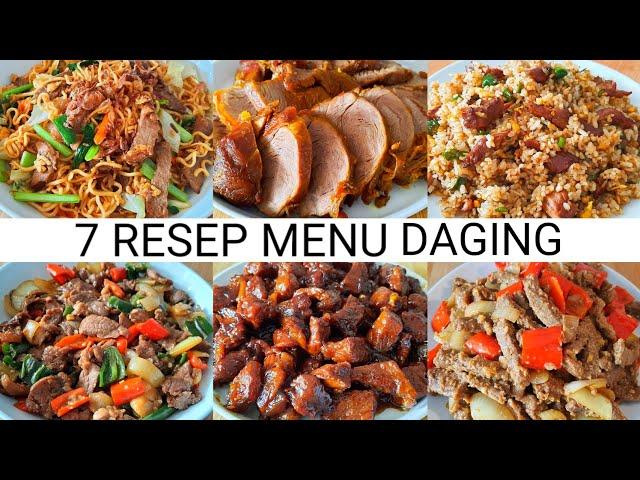 7 RESEP MASAKAN DAGING SAPI | ENAK DAN MUDAH PASTI KETAGIHAN !!