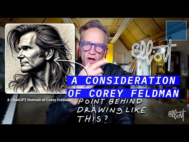 The Fine Line Between Genius and Stupidity  | Corey Feldman and Art