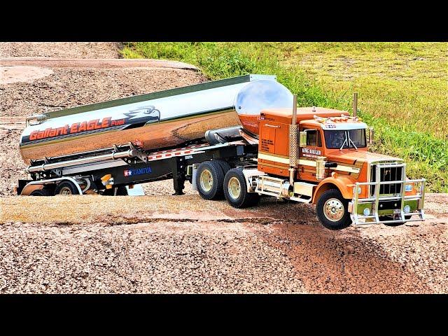 RC Trailer Tamiya King Hauler with Fuel Tank Trailer Off-Road(GT Power Multi-function)