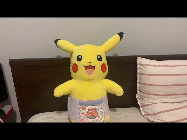 Pikachu’s New Goodnites Diapers! (Cute Owl)