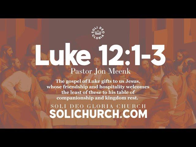 Soli Deo Gloria Church - Sermon - Pastor