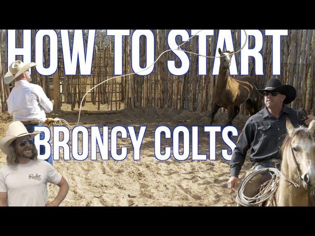 How to start a colt with Buster Frierson - Just Ranchin' 18