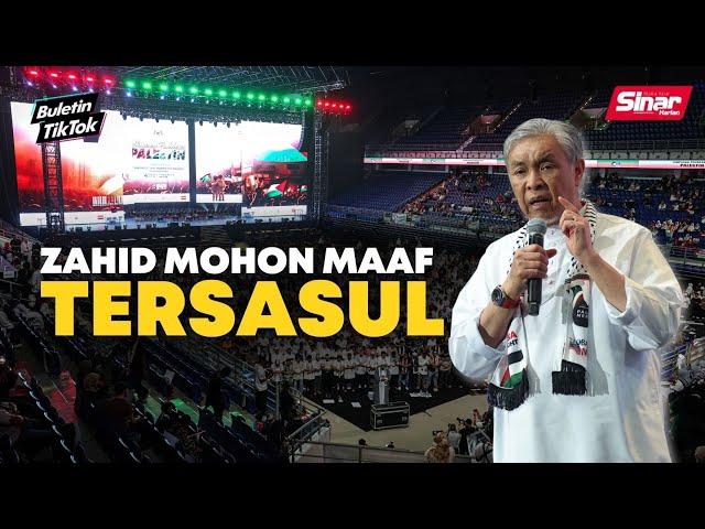 Zahid mohon maaf akibat terkhilaf di Himpunan Pembebasan Palestin