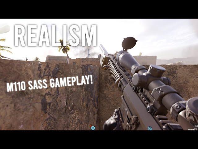 INSURGENCY SANDSTORM - M110 SASS DMR Gameplay ( BRUTAL REALISM/NO COMMENTARY/4K )