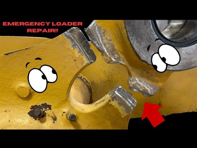 CAT Loader Arm repair