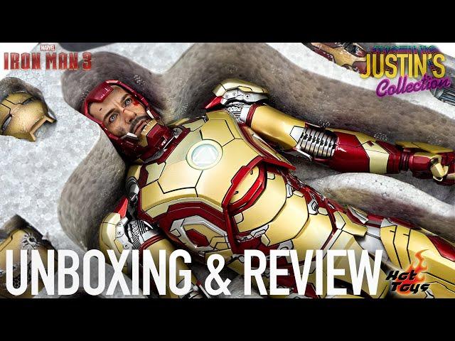 Hot Toys Iron Man MK42 Iron Man 3 Unboxing & Review