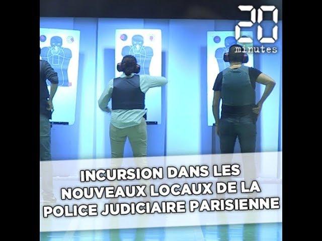 Incursion dans les nouveaux locaux de la police judiciaire parisienne