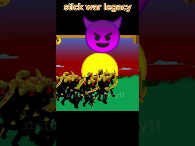 Stick war legacy game #stickwar3 #stickwarlegacy #gameplay #shorts #4k #trending #trend #stickman