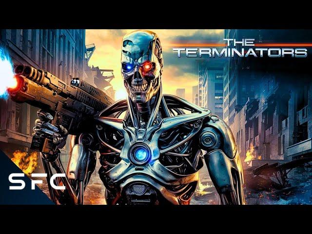 The Terminators | Full Movie | Action Sci-Fi | Robot Invasion! | Jeremy London