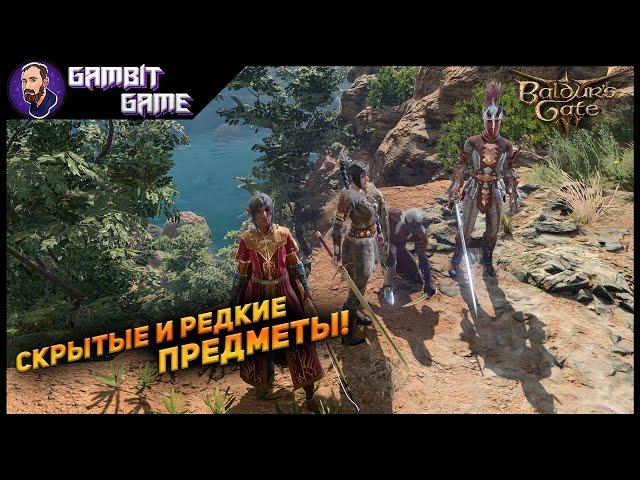 Не пропусти эти предметы в первом акте Baldur's gate 3 ▶ Где найти скрытые редкие предметы Vol.1