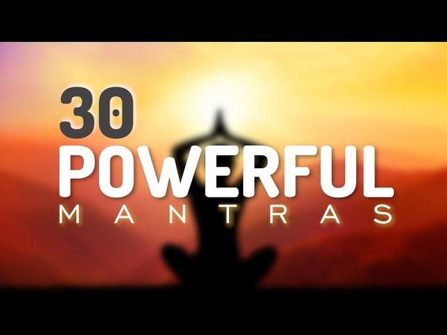 30 Incredible Mantras for Health, Happiness, Healing, Positive Energy & Prosperity