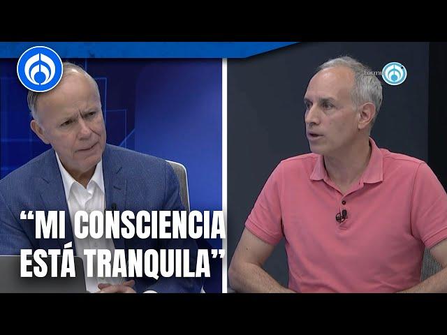 López-Gatell se 'calienta' en entrevista con Ciro