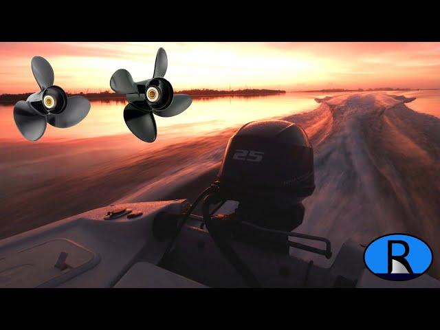 3 or 4 Blade Propellers for SMALL Boats?