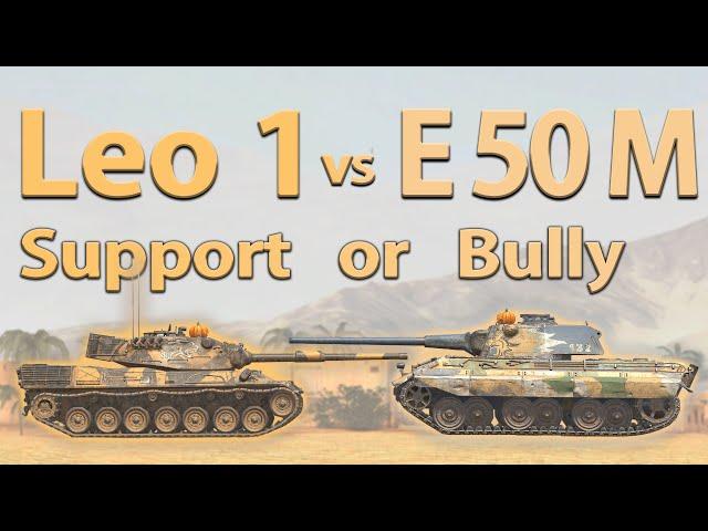 WOT Blitz Face Off || Leopard 1 vs E 50 M