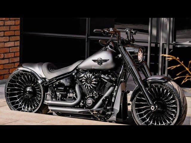  Harley-Davidson Fat Boy bad ass ‘Fat Box III’ by Box39 @DARKKUSTOM