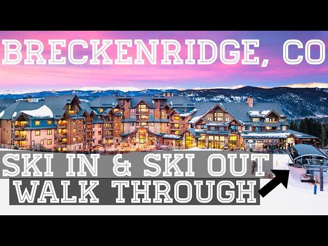 Ultimate Ski Experience Unveiled: Ski-IN/Ski-OUT Resort in Breckenridge, CO - Walkthrough & Review!