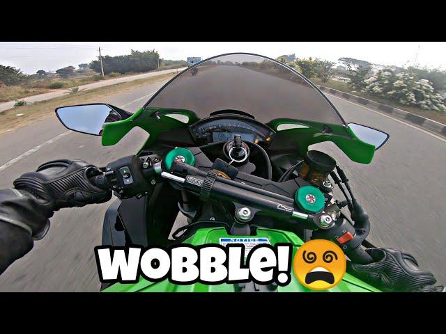 Tank Slapper at 220 KMPH | ZX-10R