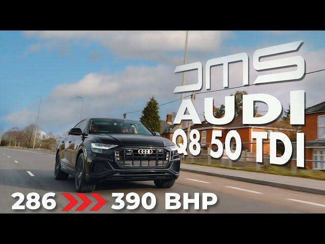 DMS Audi Q8 50 TDI Performance upgrade for engine and gearbox.