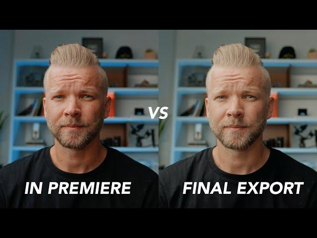 WHY PREMIERE RUINS YOUR COLOR GRADE... THERE IS A FIX!