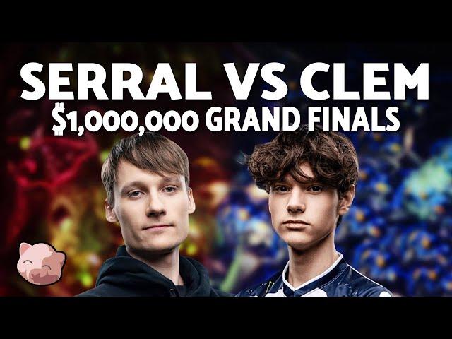 SERRAL vs CLEM: The Biggest Finals in SC2 History! | $1,000,000 Esports World Cup (Bo9 ZvT)