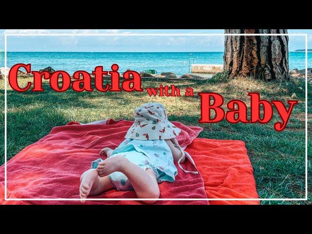 Easy holiday with a baby in Umag Croatia