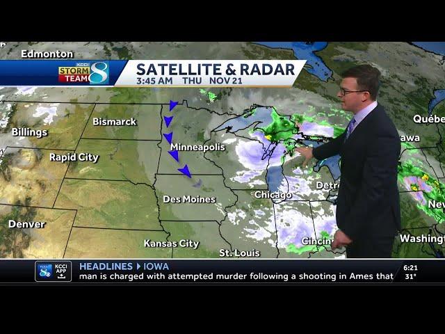 Iowa weather: Cold and cloudy as strong winds persist