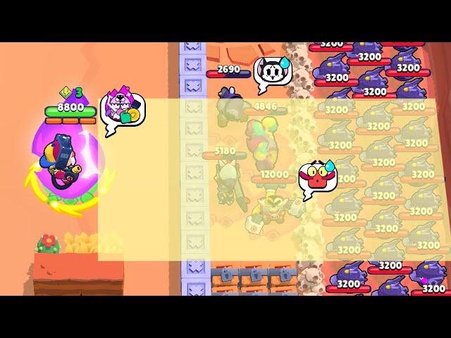 GALE'S HYPERCHARGE TRAP & TROLL BERRY, CLANCY TEAMERS Brawl Stars 2024 Funny Moments, Fails ep.1469