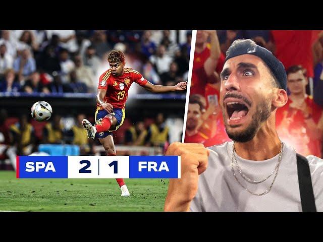 ️ YAMAL DEVASTANTE! REAZIONE a SPAGNA 2-1 FRANCIA dallo STADIO!