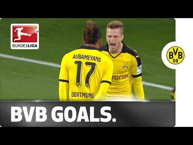 Aubameyang's Superb Assists for Reus and Mkhitaryan