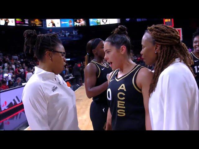 Kelsey Plum Called A**HOLE By Coach After Game For Yelling "AND 1!" At Bench, A'ja Wilson Defends KP