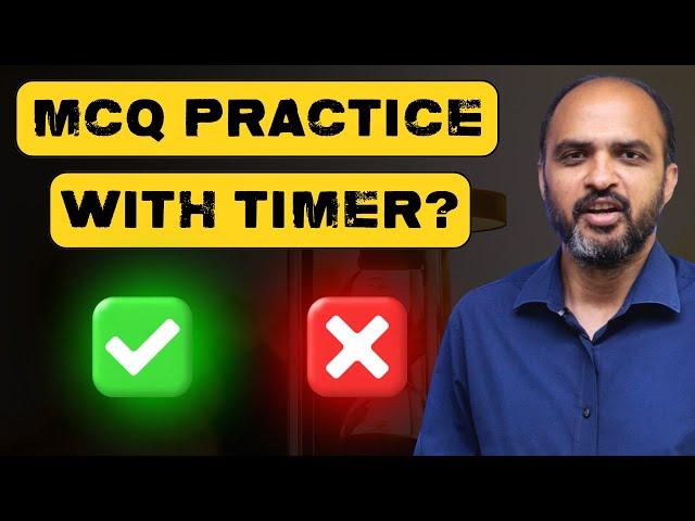 Should you Practice MCQs With OR Without Alarm Clock during NEET preparation?