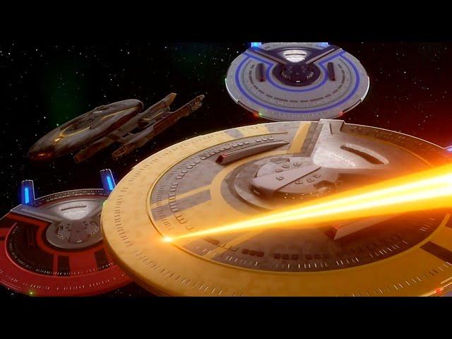 All California Class Ships. Star Trek: Lower Decks Se.3 Ep.10