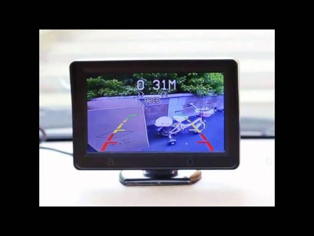 4.3 inch TFT LCD Car monitor 4.3 inch Folder Car monitor