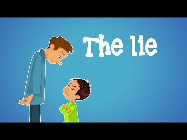 Islamic cartoon for kids in english - The lie - little muslim