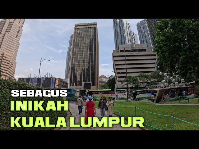 KUALA LUMPUR MALAYSIA   SUASANA SIANG PINGGIRAN KOTA SAMPE KLCC