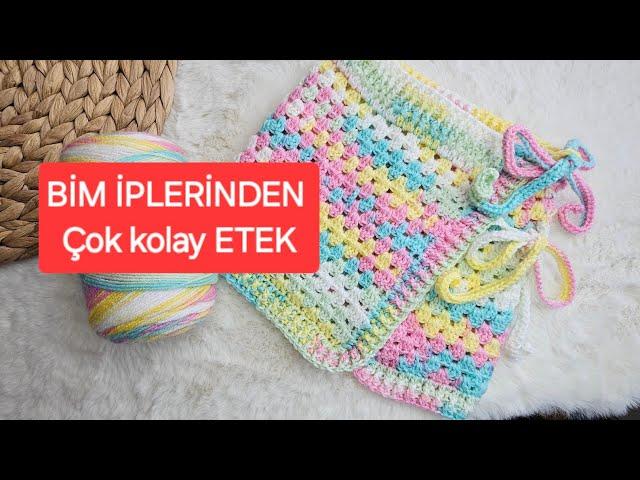 VERY EASY SKIRT MODEL. HOW TO MAKE A KNITTED SKIRT.baby knitted SKIRT