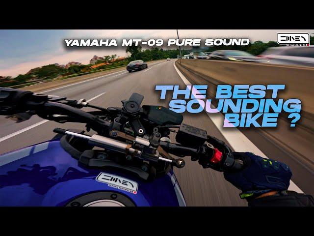 EVENING RUSH | Yamaha MT-09 + Yoshimura R55 Pure Sound [5.3K Downscale 4K] Hyperview !