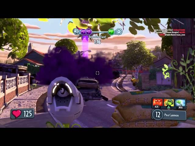 Plants vs Zombie Garden Warfare Ps4