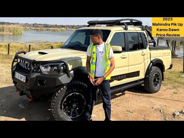 2023 Mahindra Pik Up Karoo Dawn Price Review | Cost Of Ownership | Features | Practicality | 4x4