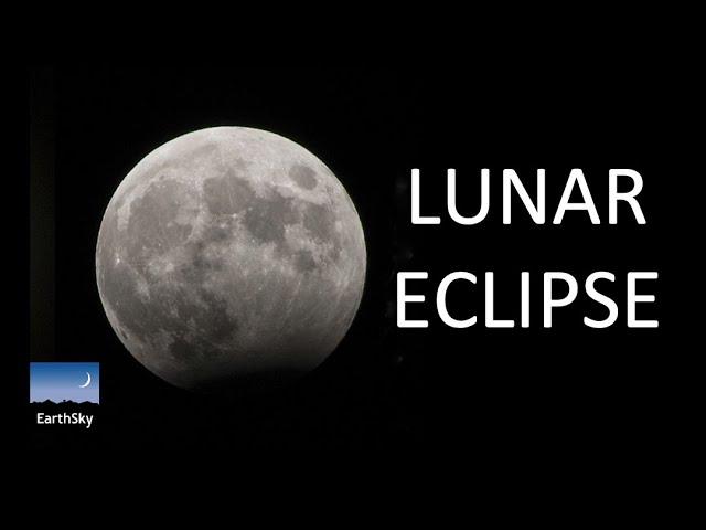 Partial Lunar Eclipse September 17-18, 2024