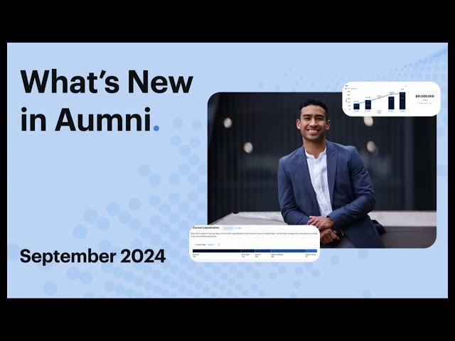 What's new in Aumni September 2024