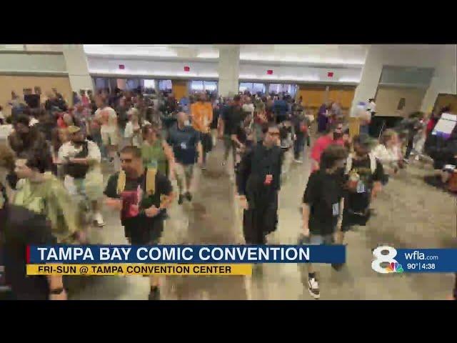 Tampa Bay Comic Convention kicks off