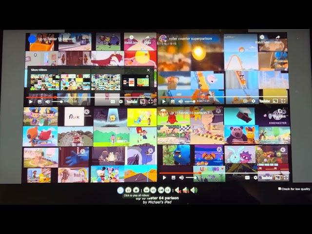 Up to faster 64 parison